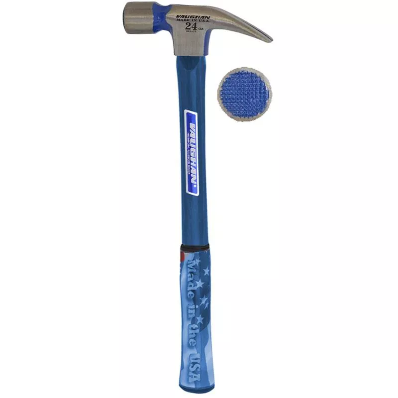 Formspikningshammare Vaughan glasfib.rak klo 24 oz