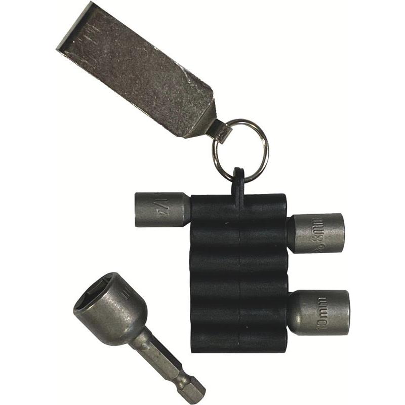 MAGNETHYLSCLIPS1/4-13MM 4ST