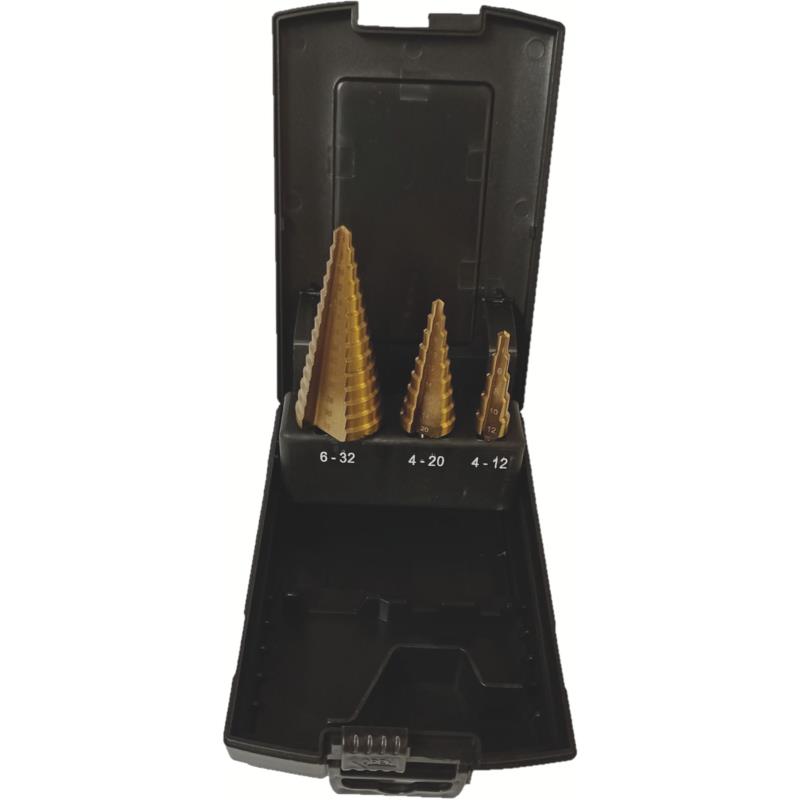 STEGBORRSATS 3P 4-12 4-20 6-32