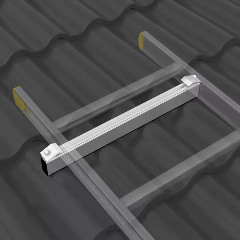 Takdistans till takstege