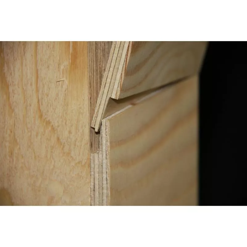 Väggplywood med fals