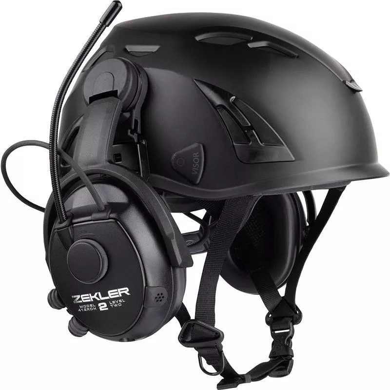 Hörselkåpa hjälmfäste