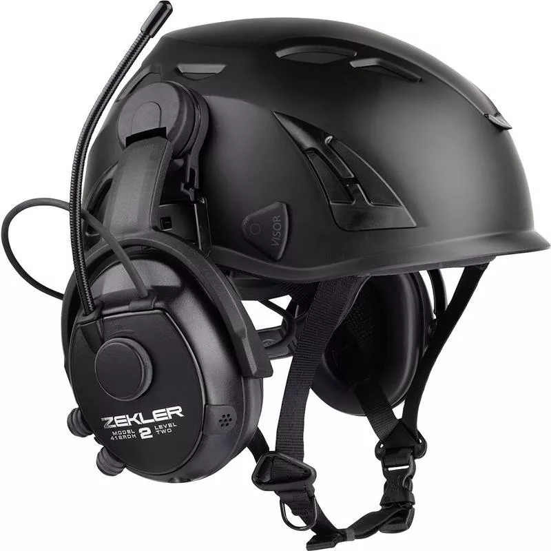 Hörselkåpa hjälmfäste