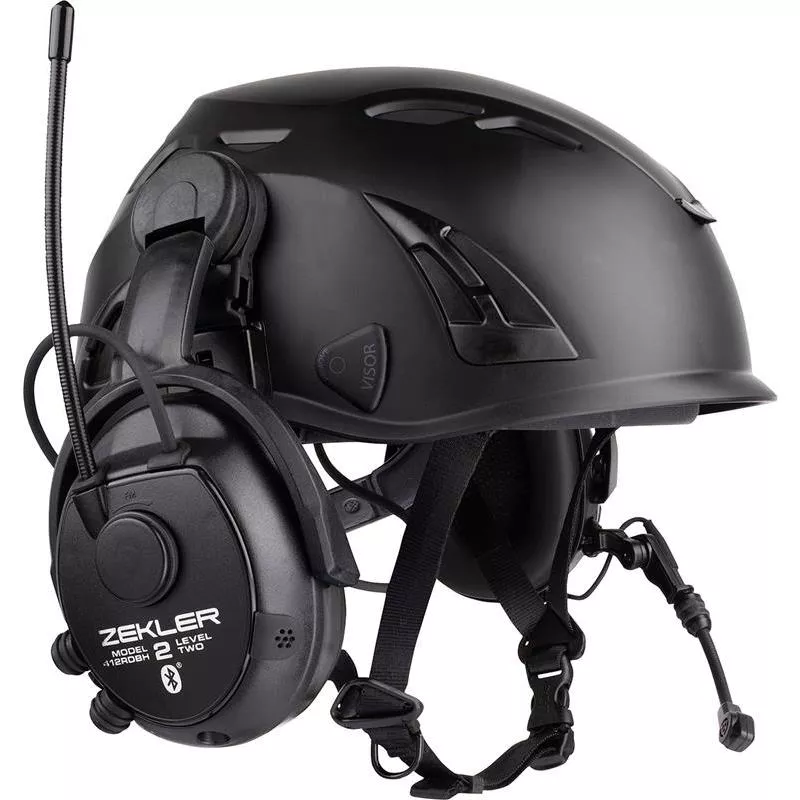 Hörselkåpa hjälmfäste